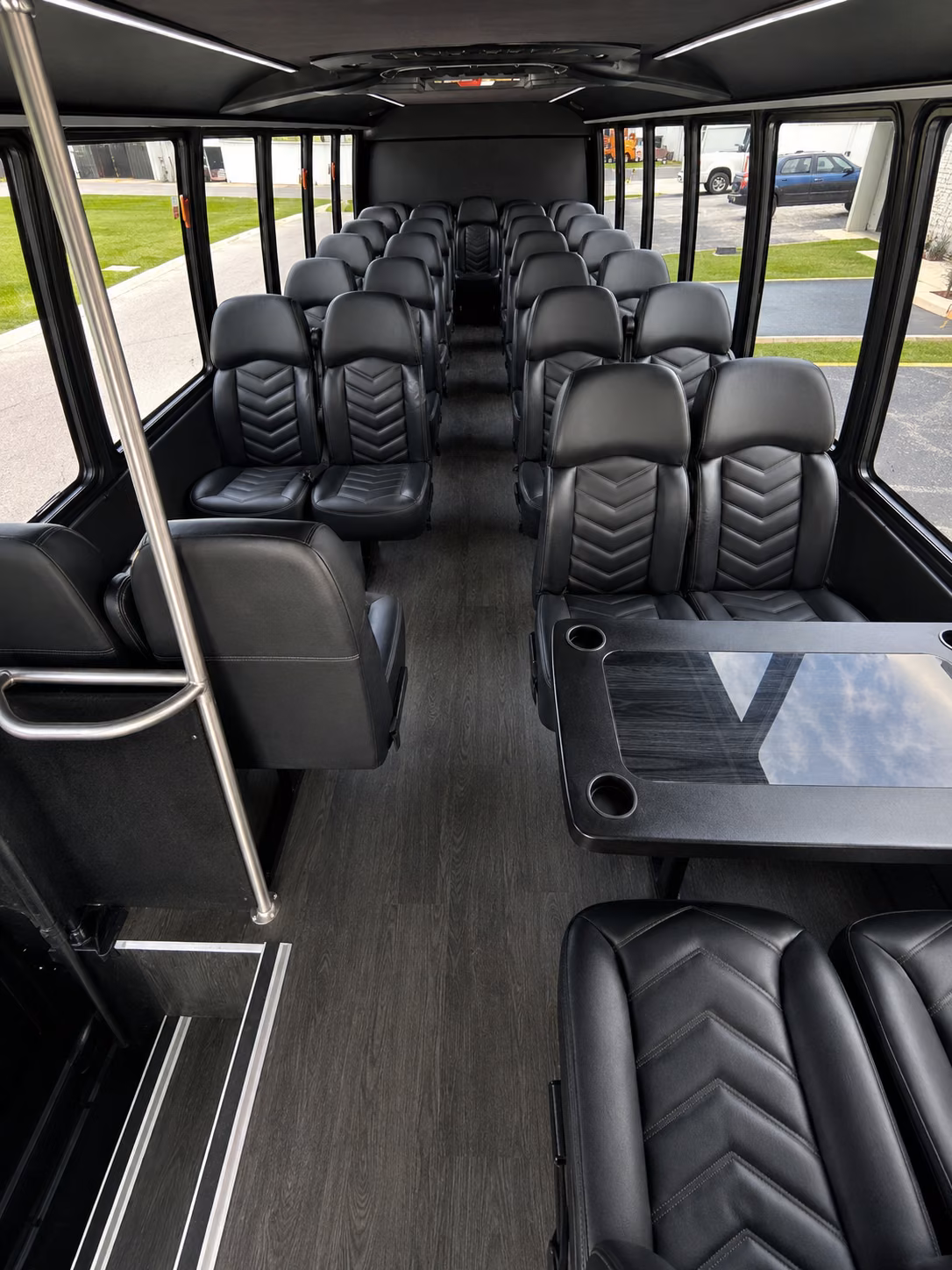 dubuque airport transportation onboard seating