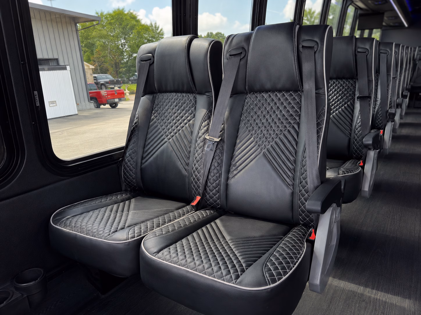 dubuque private event transportation onboard seating