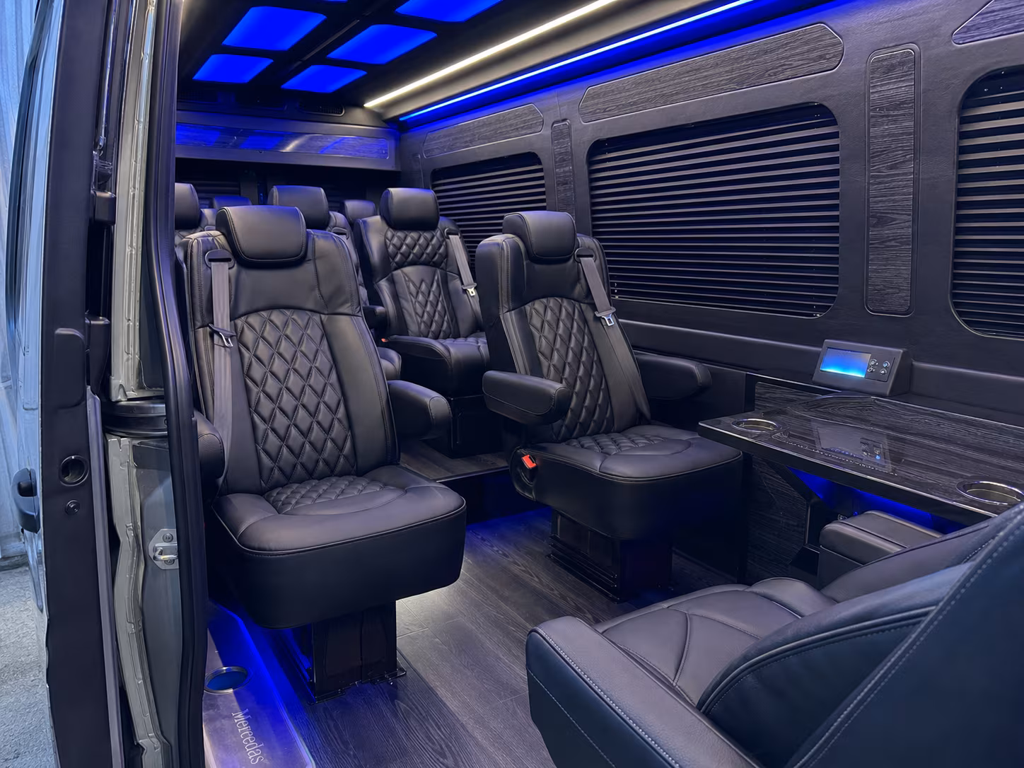 sprinter van transportation for groups and events across dubuque
